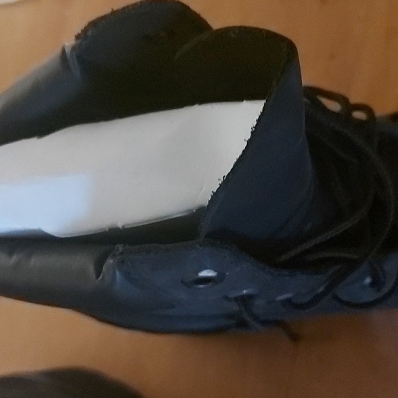 Timbaland Black Rebotl Platform Combat Boots/ Sz 8.5 - Picture 2 of 5